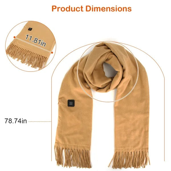 USB Electric Heated Winter Scarf