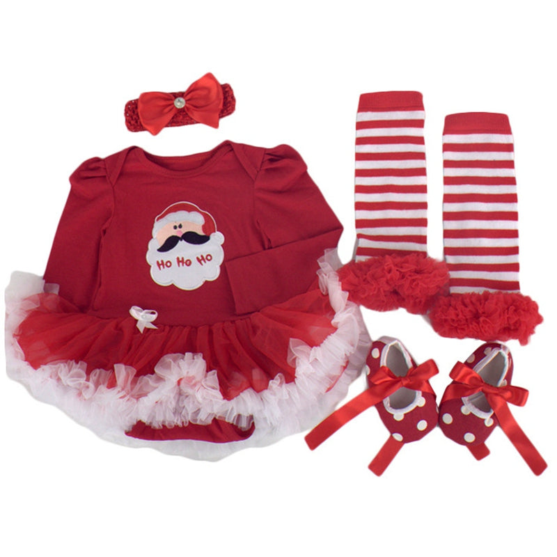 Four-piece Christmas Gift Newborn Clothing Set Baby - CheapSeasons