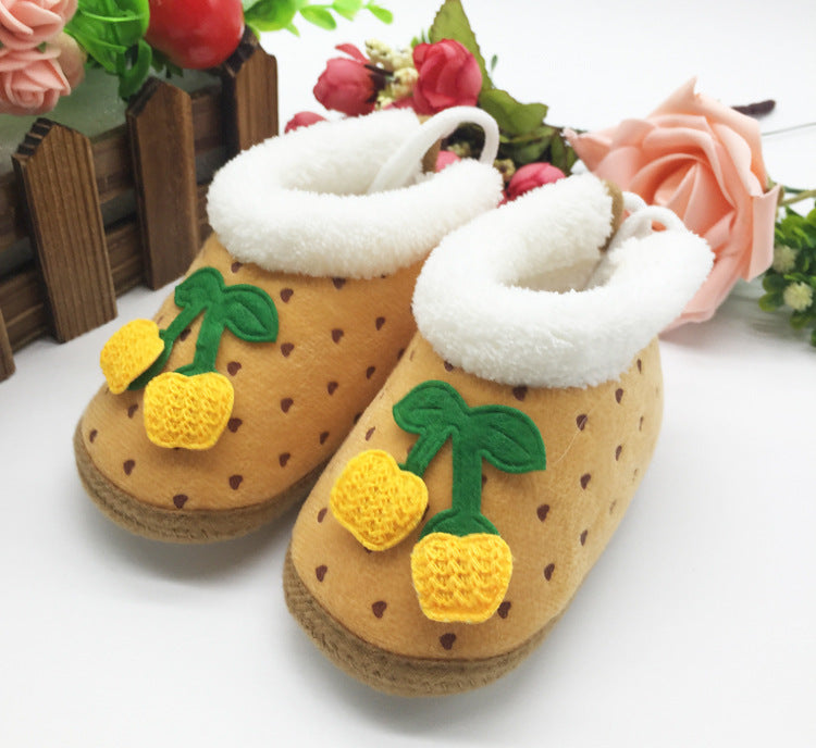 Spot boy and girl baby shoes, winter baby shoes, 0-1 year old anti slip soft bottom shoes, toddler shoes, children's shoes xsx011