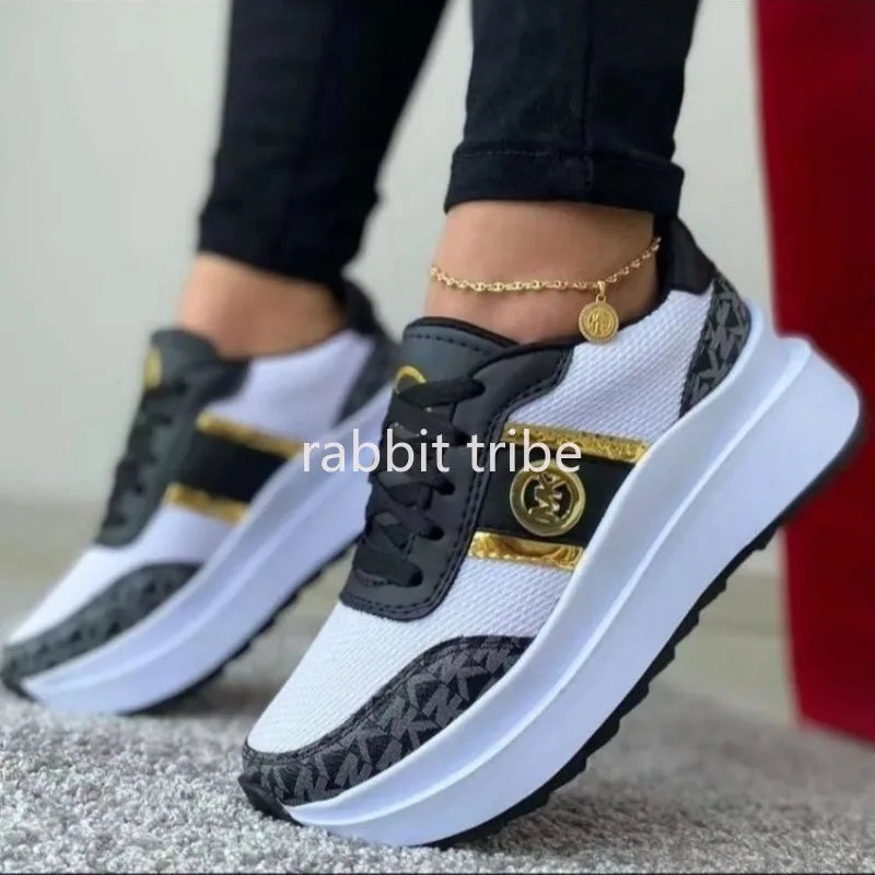 Women's designer sneakers "Luxury Mix" - high fashion look in a premium look - CheapSeasons