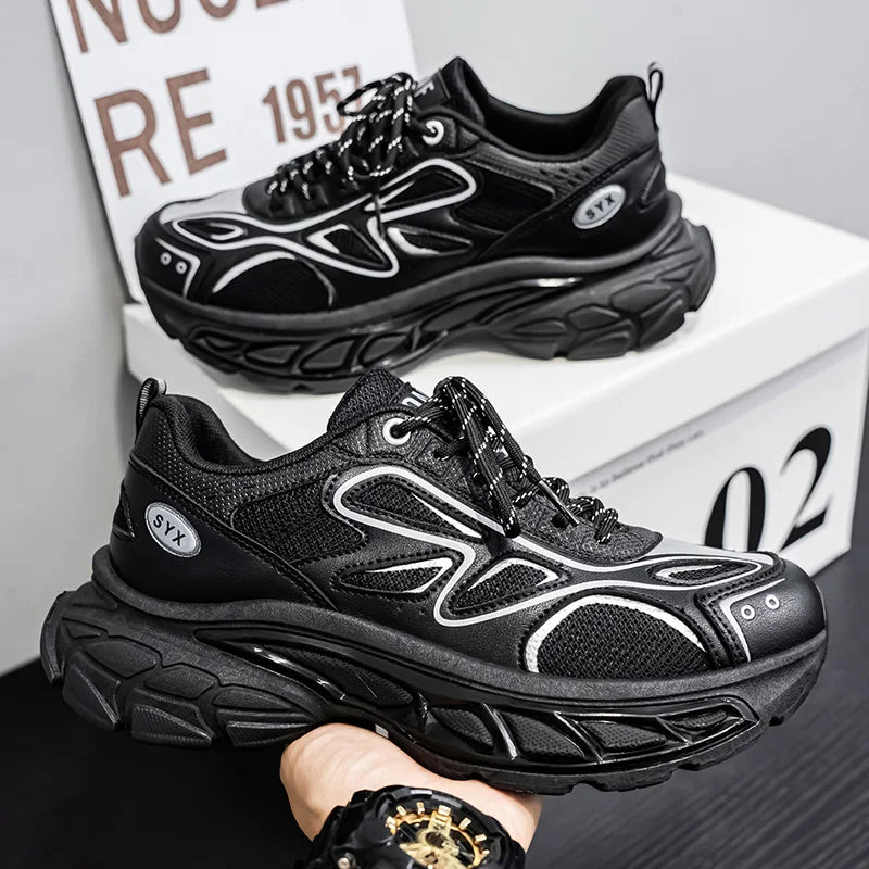 Shoes for Men Sports and Leisure Male Sneakers Winter Shoes for Men Men's Casual Platform Sports Shoes Fabric Loafers Ventilate - CheapSeasons