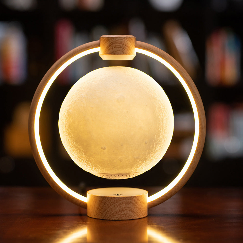 The floating K1 Moon Bluetooth speaker light