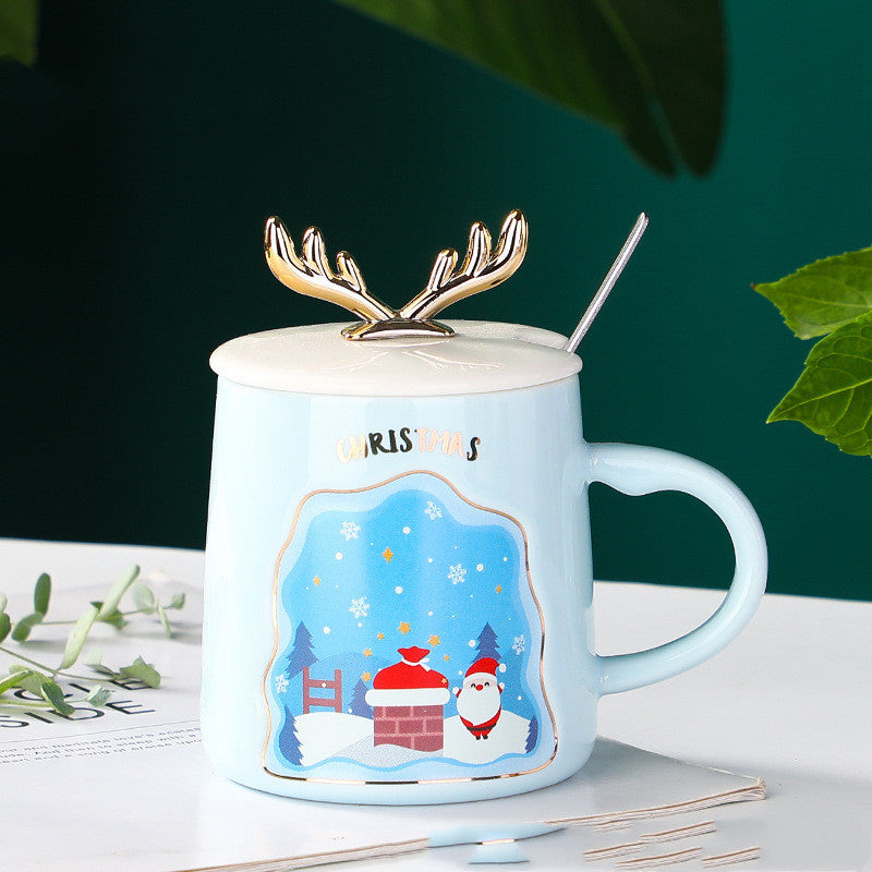 Christmas Cups With Spoon