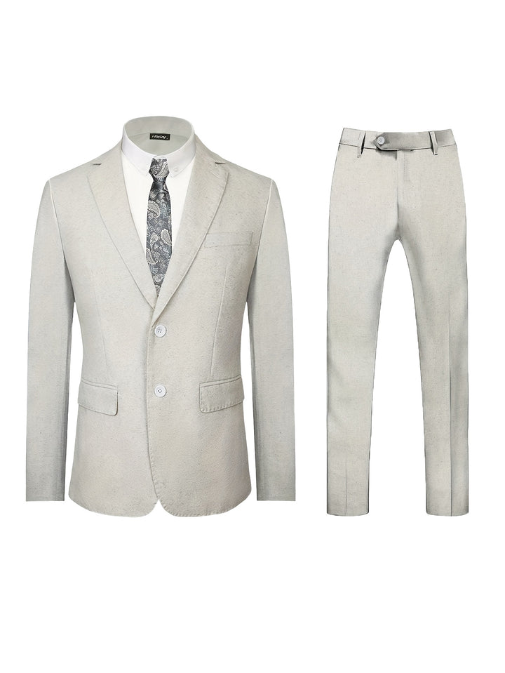 Slim-fit gala suit “Apricot Royale” – Your glamorous appearance - CheapSeasons