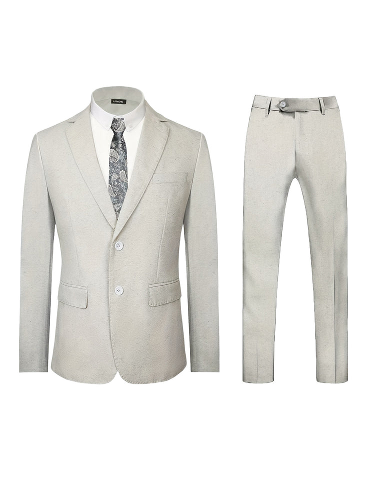 Slim-fit gala suit “Apricot Royale” – Your glamorous appearance - CheapSeasons