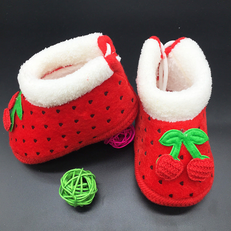 Spot boy and girl baby shoes, winter baby shoes, 0-1 year old anti slip soft bottom shoes, toddler shoes, children's shoes xsx011