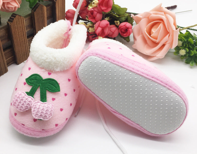 Spot boy and girl baby shoes, winter baby shoes, 0-1 year old anti slip soft bottom shoes, toddler shoes, children's shoes xsx011