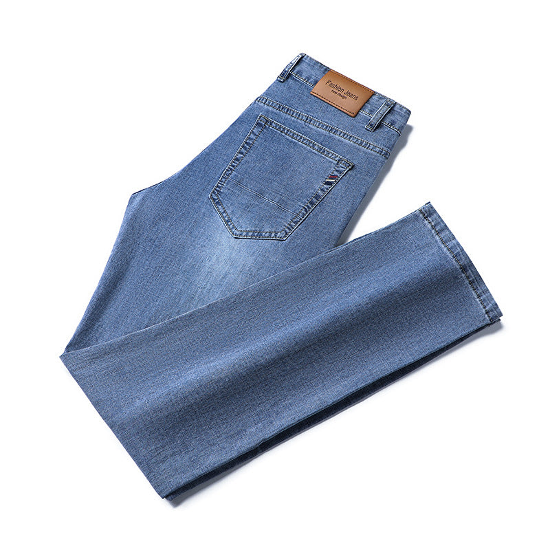 Premium straight jeans by CheapSeasons featuring a classic fit and top comfort, shown on a model with a casual pose.