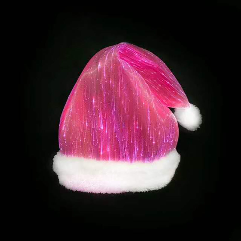 LED Glowing Colorful Christmas Hat