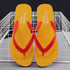 CheapSeasons flip flops with colorful straps, casual summer footwear, suitable for beach or poolside wear.