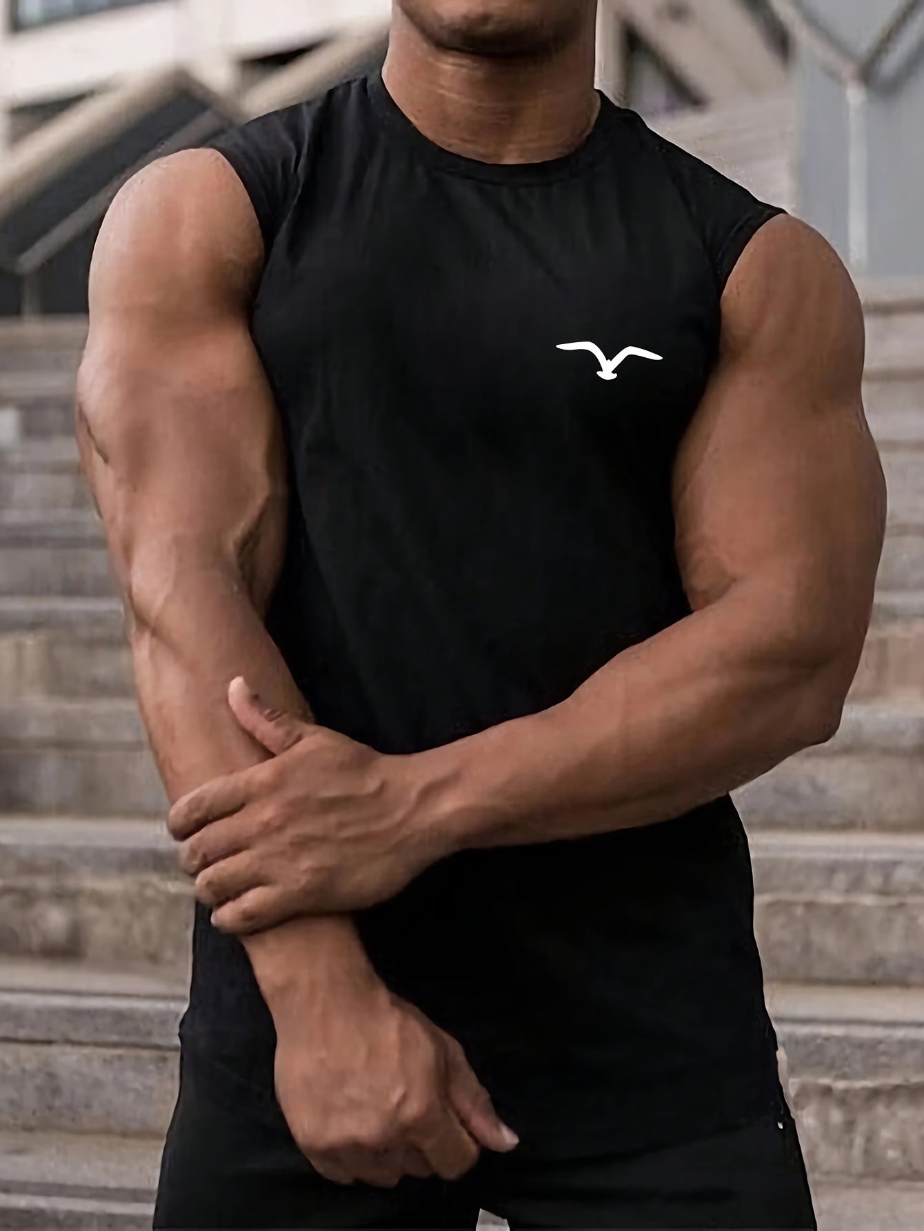 Mens Fashionable Sleeveless Vest - CheapSeasons