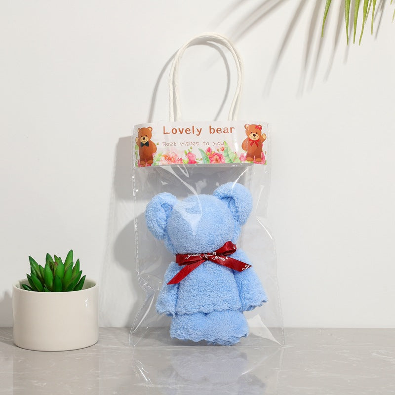 Little Bear Towel With Hand Gift Kindergarten Gift
