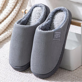 Winter Indoor Warm Cotton Slippers - CheapSeasons