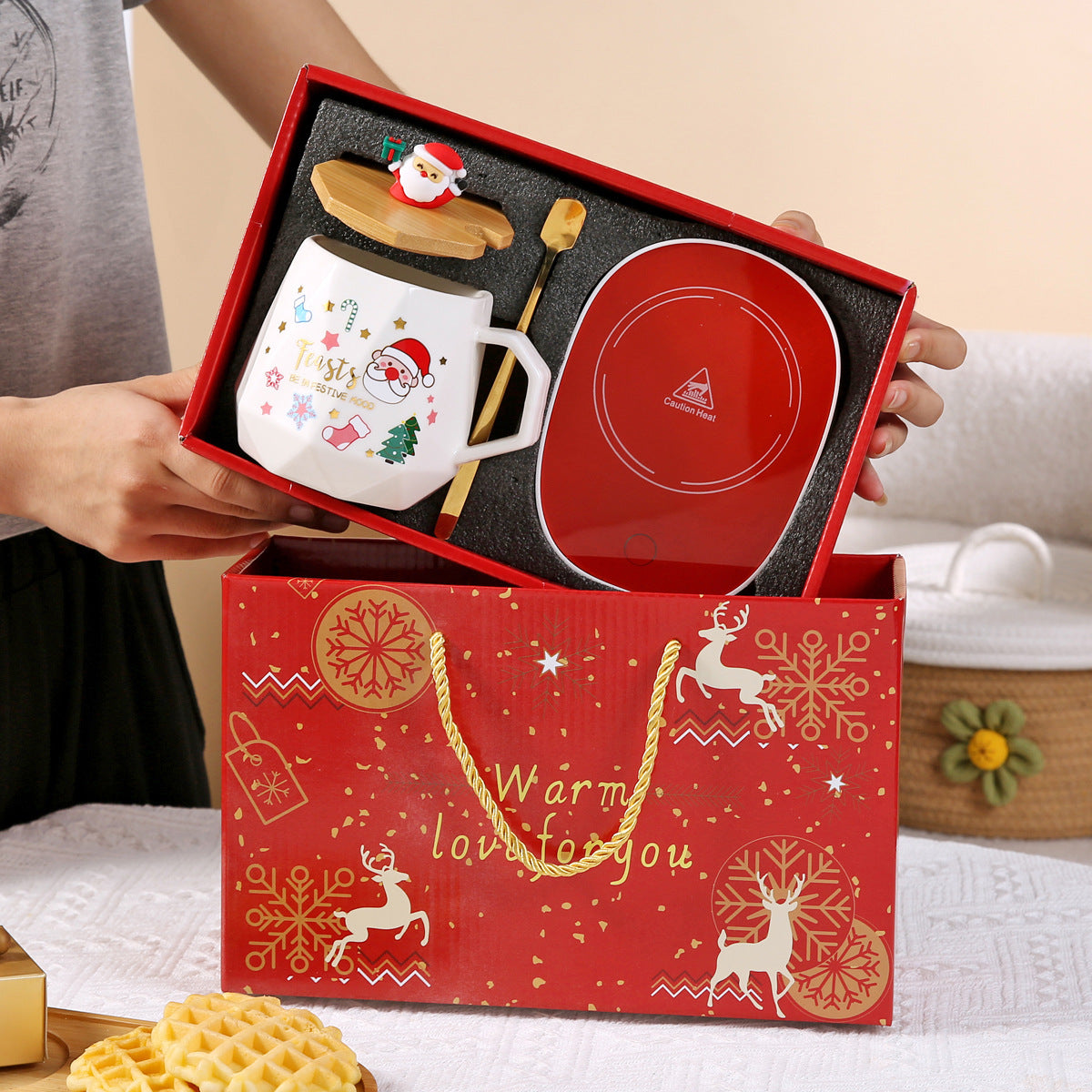 Creative Christmas Gift Box Set Gift Mug