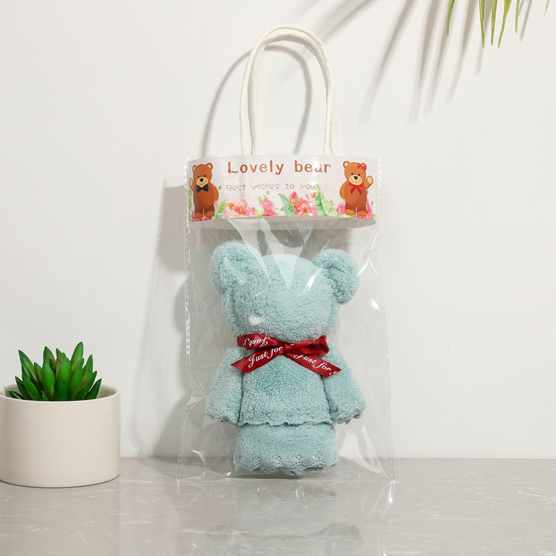 Little Bear Towel With Hand Gift Kindergarten Gift