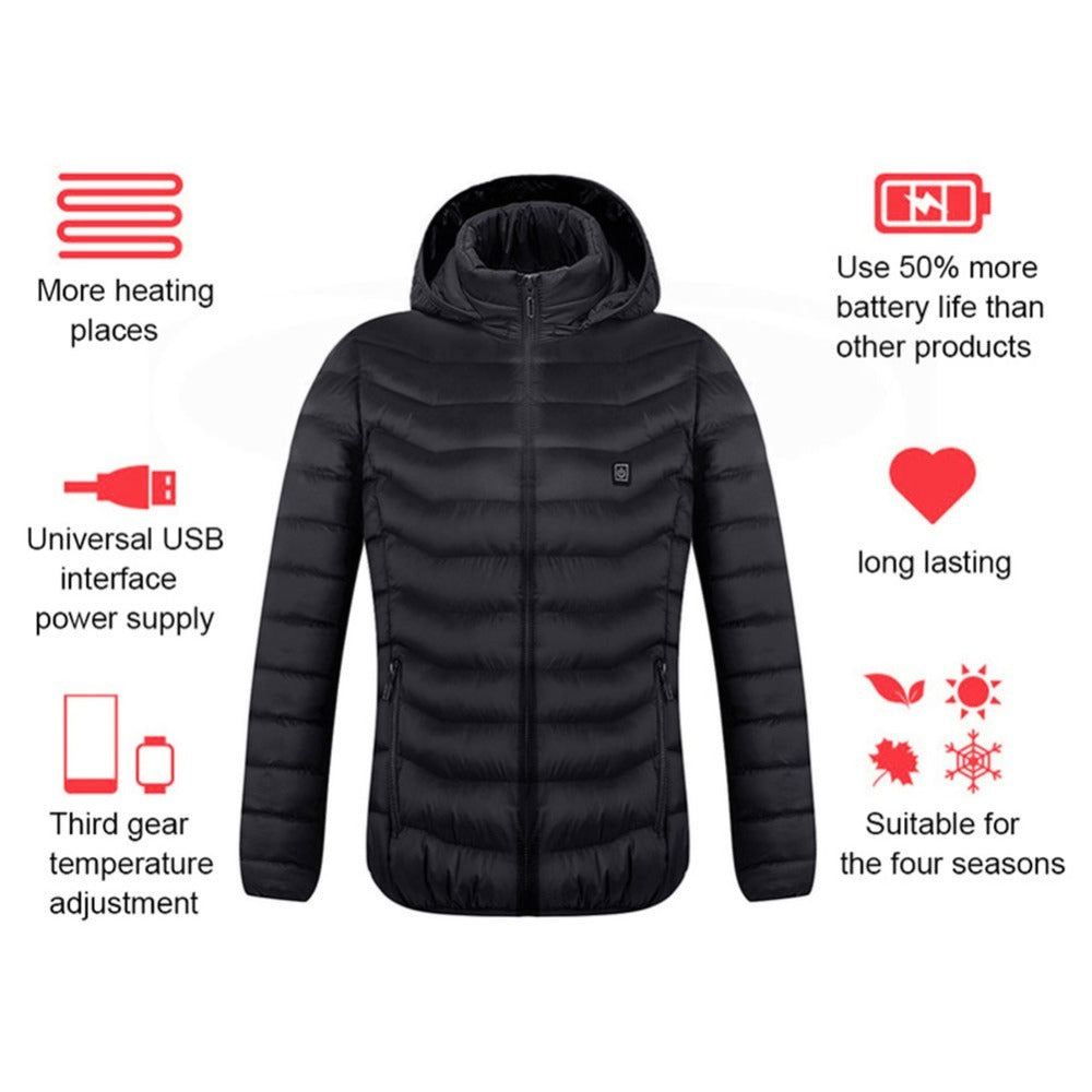 USB Electric Heated Thermal Jacket