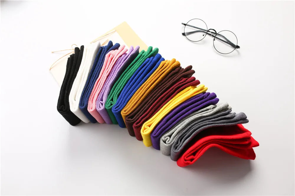 Kids Retro-Kniestrümpfe – Knallige Farben & extra weiche Baumwolle (1-6 Jahre) - CheapSeasons