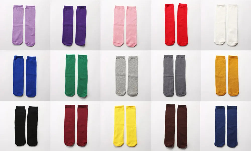 Kids Retro-Kniestrümpfe – Knallige Farben & extra weiche Baumwolle (1-6 Jahre) - CheapSeasons