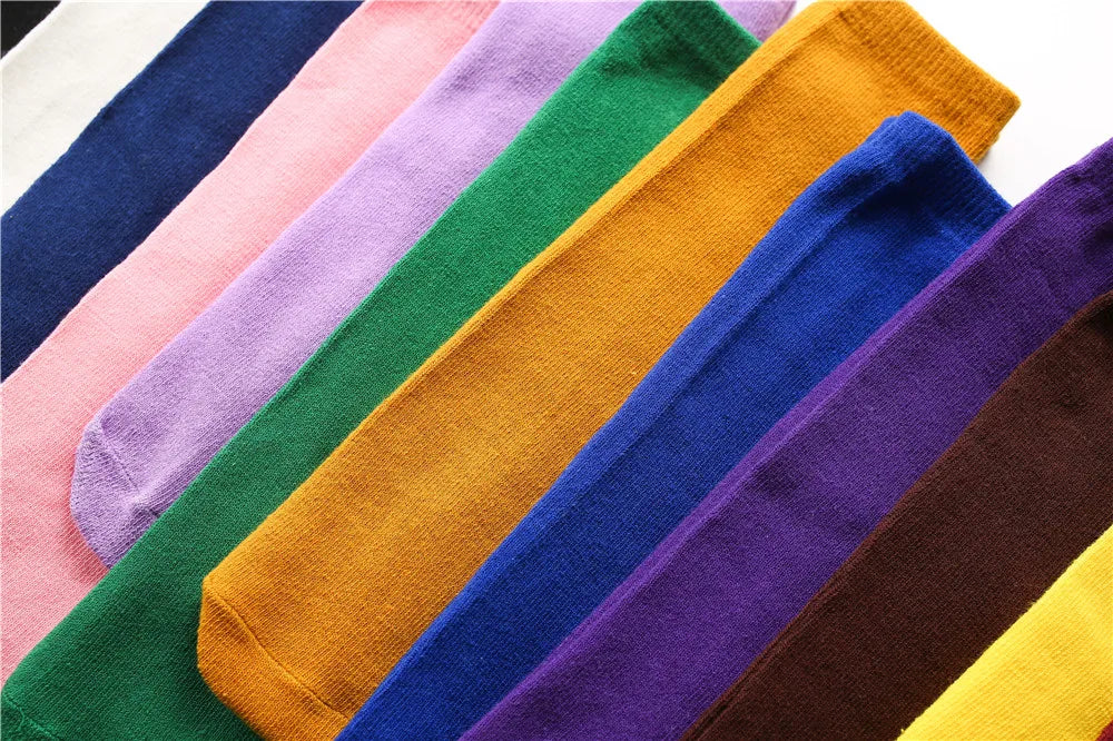 Kids Retro-Kniestrümpfe – Knallige Farben & extra weiche Baumwolle (1-6 Jahre) - CheapSeasons
