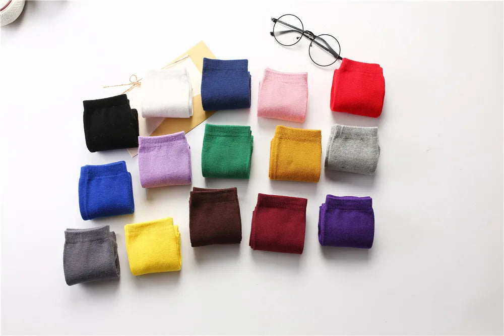 Kids Retro-Kniestrümpfe – Knallige Farben & extra weiche Baumwolle (1-6 Jahre) - CheapSeasons