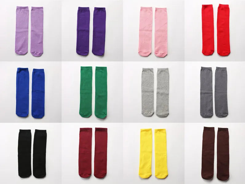 Kids Retro-Kniestrümpfe – Knallige Farben & extra weiche Baumwolle (1-6 Jahre) - CheapSeasons