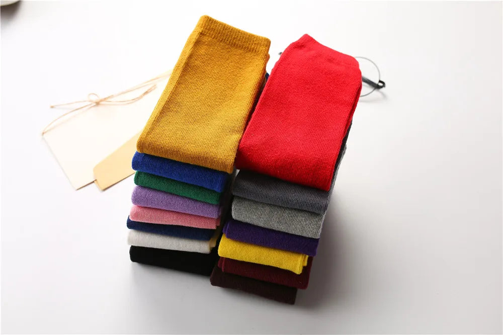 Kids Retro-Kniestrümpfe – Knallige Farben & extra weiche Baumwolle (1-6 Jahre) - CheapSeasons