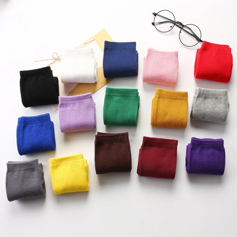 Kids Retro-Kniestrümpfe – Knallige Farben & extra weiche Baumwolle (1-6 Jahre) - CheapSeasons