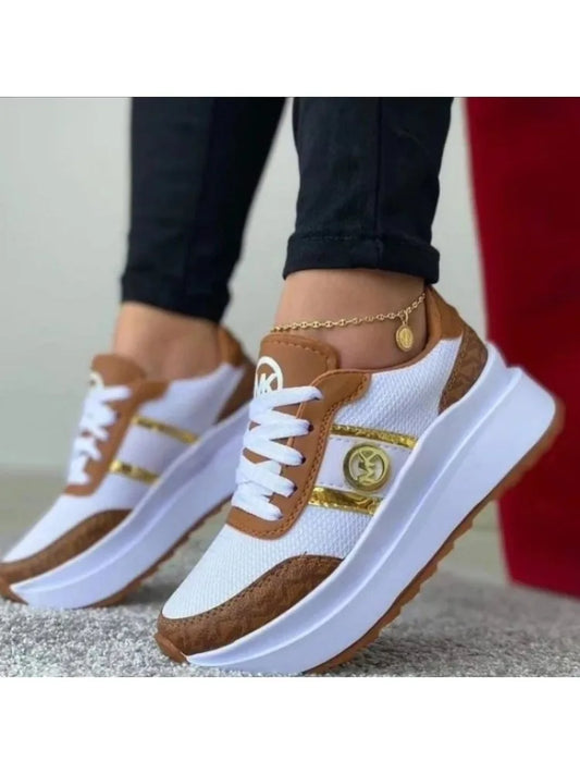 Women's designer sneakers "Luxury Mix" - high fashion look in a premium look - CheapSeasons