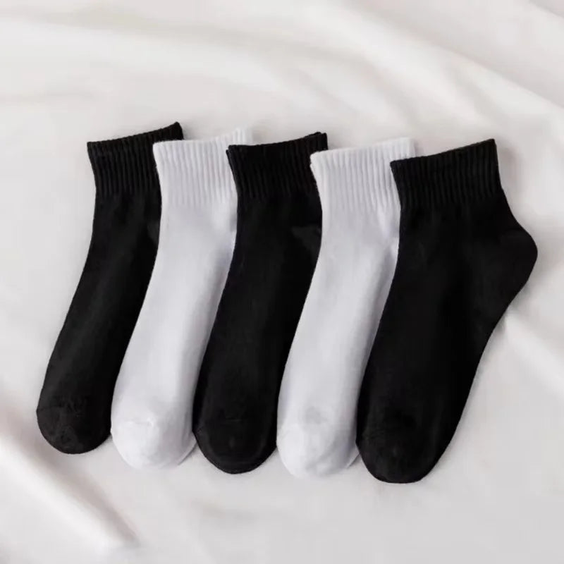 🛹 Pack of 5 vintage skater socks | Retro streetwear look - CheapSeasons
