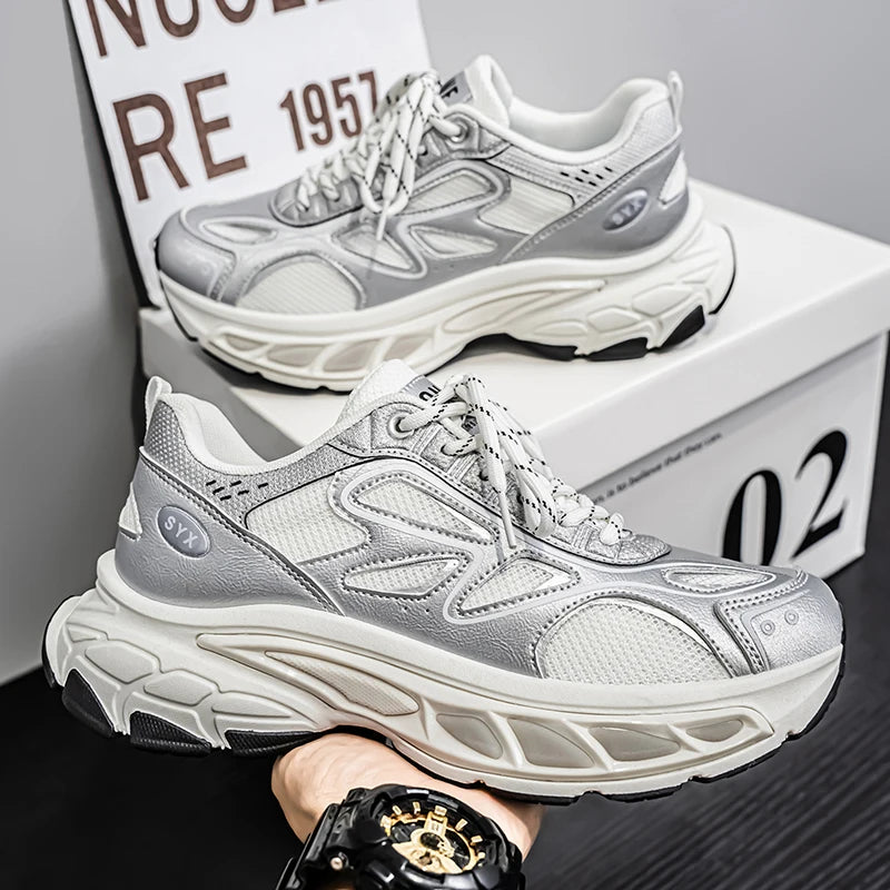 Shoes for Men Sports and Leisure Male Sneakers Winter Shoes for Men Men's Casual Platform Sports Shoes Fabric Loafers Ventilate - CheapSeasons