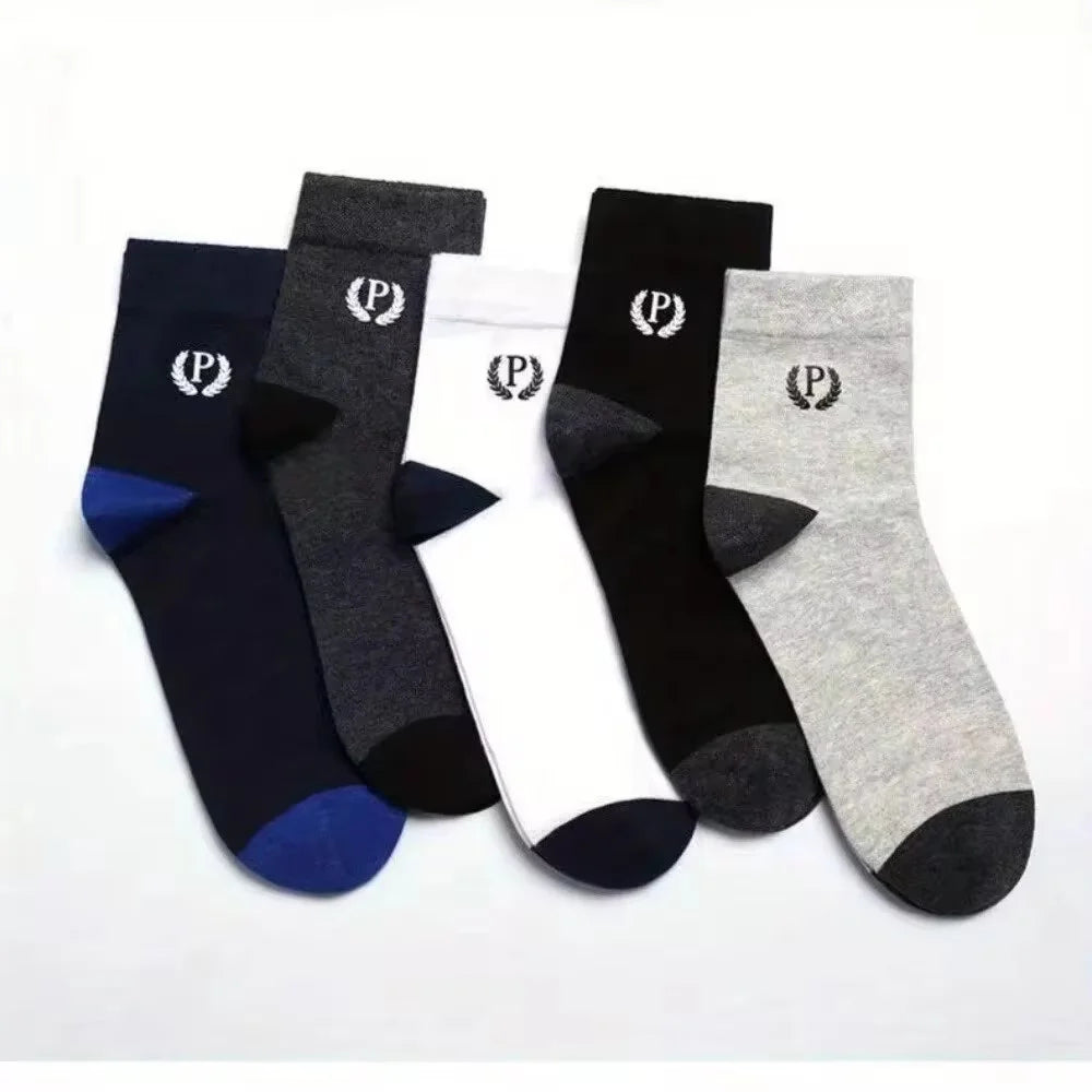 🛹 Pack of 5 vintage skater socks | Retro streetwear look - CheapSeasons