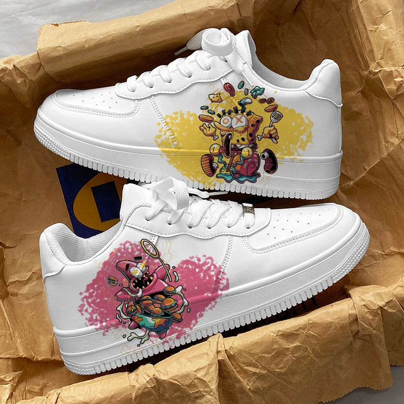 High-Top Streetwear Sneaker – Premium 3D Spongestyle im Air Force Style - CheapSeasons