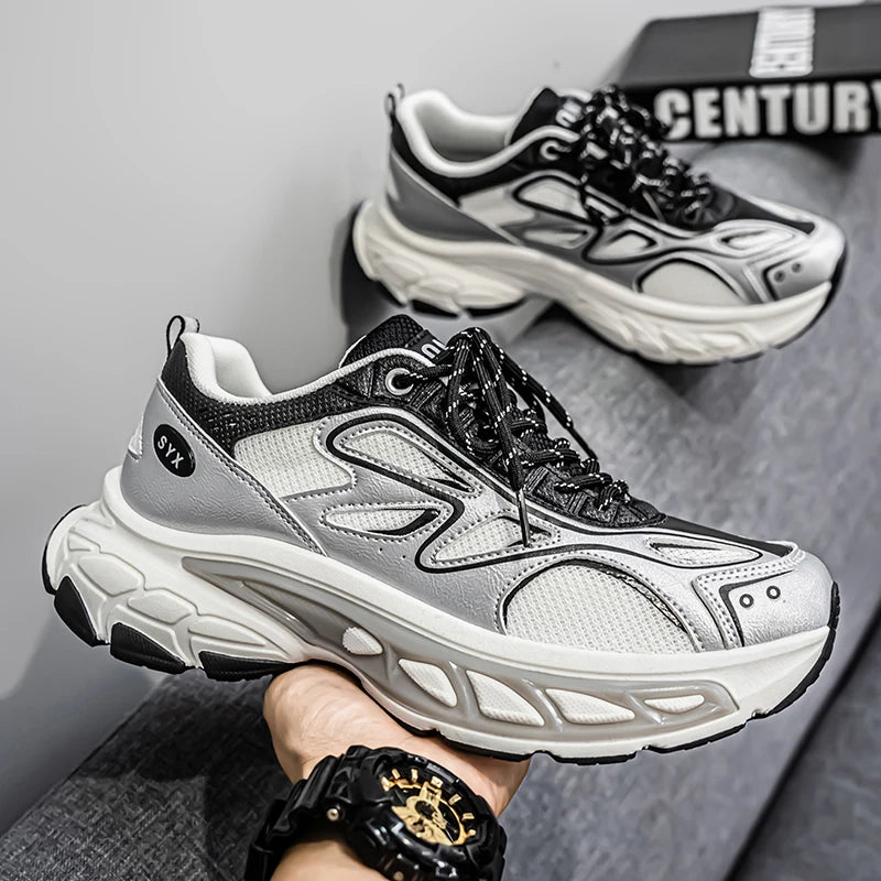 Shoes for Men Sports and Leisure Male Sneakers Winter Shoes for Men Men's Casual Platform Sports Shoes Fabric Loafers Ventilate - CheapSeasons