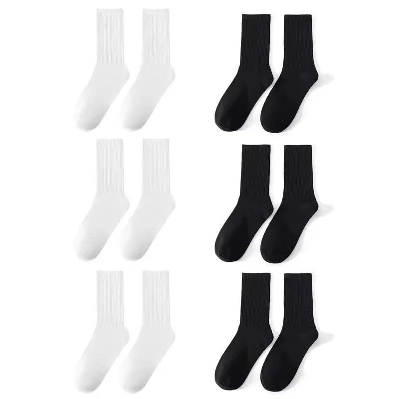 🛹 Pack of 5 vintage skater socks | Retro streetwear look - CheapSeasons