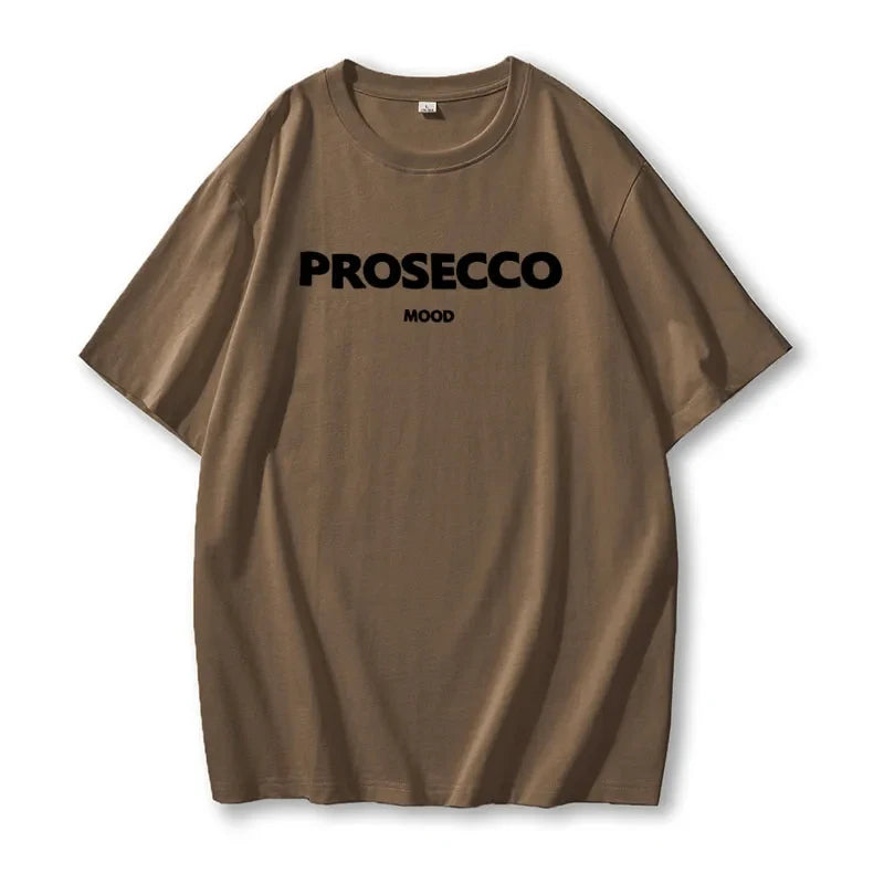 Prosecco Mood Premium Shirt – 100% Cotton & Oversized Look - CheapSeasons