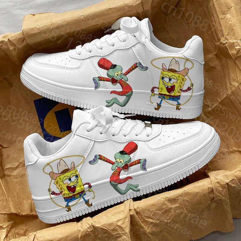 High-Top Streetwear Sneaker – Premium 3D Spongestyle im Air Force Style - CheapSeasons