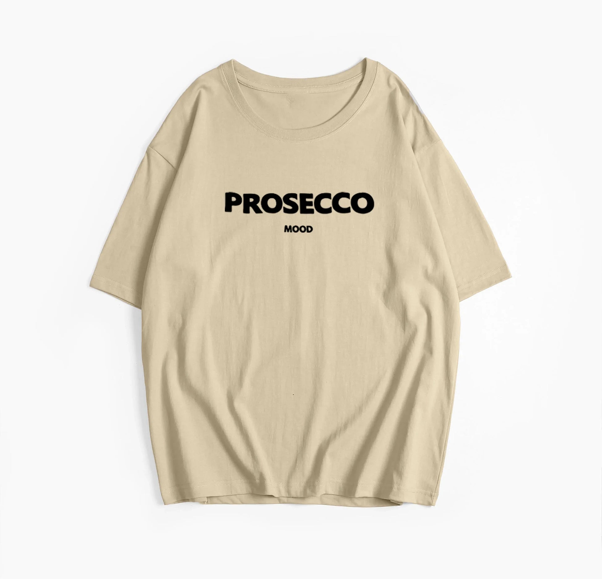 Prosecco Mood Premium Shirt – 100% Cotton & Oversized Look - CheapSeasons