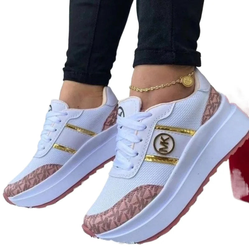 Women's designer sneakers "Luxury Mix" - high fashion look in a premium look - CheapSeasons