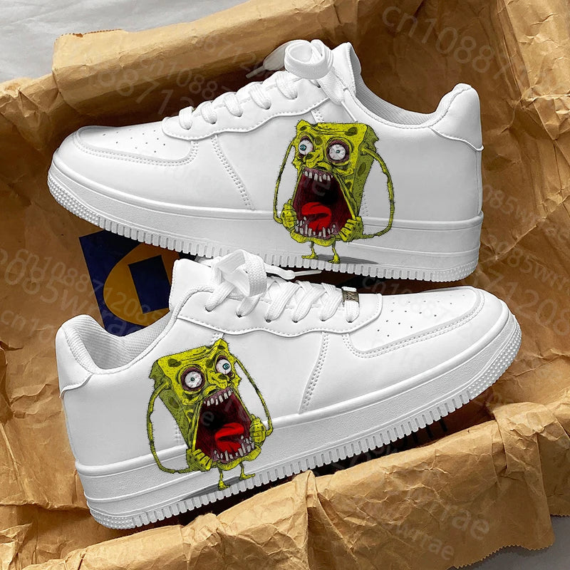 High-Top Streetwear Sneaker – Premium 3D Spongestyle im Air Force Style - CheapSeasons