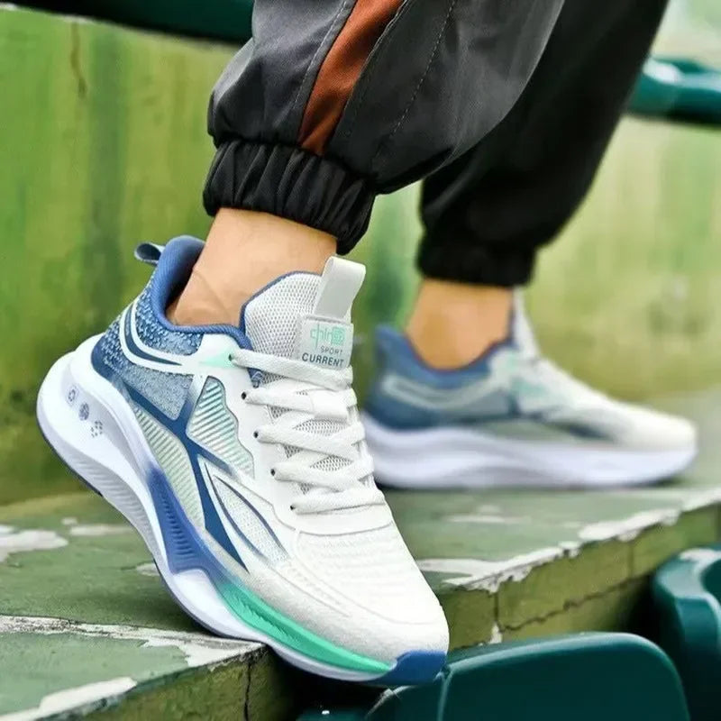 Lace-up, Lightweight, Comfortable & Breathable Tennis Sneakers