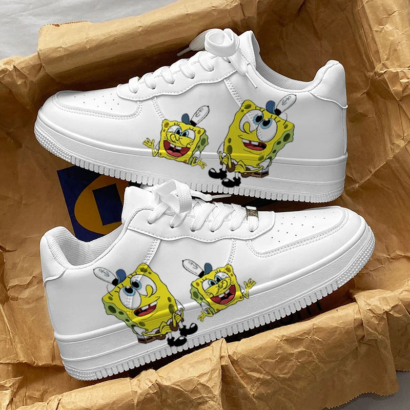 High-Top Streetwear Sneaker – Premium 3D Spongestyle im Air Force Style - CheapSeasons