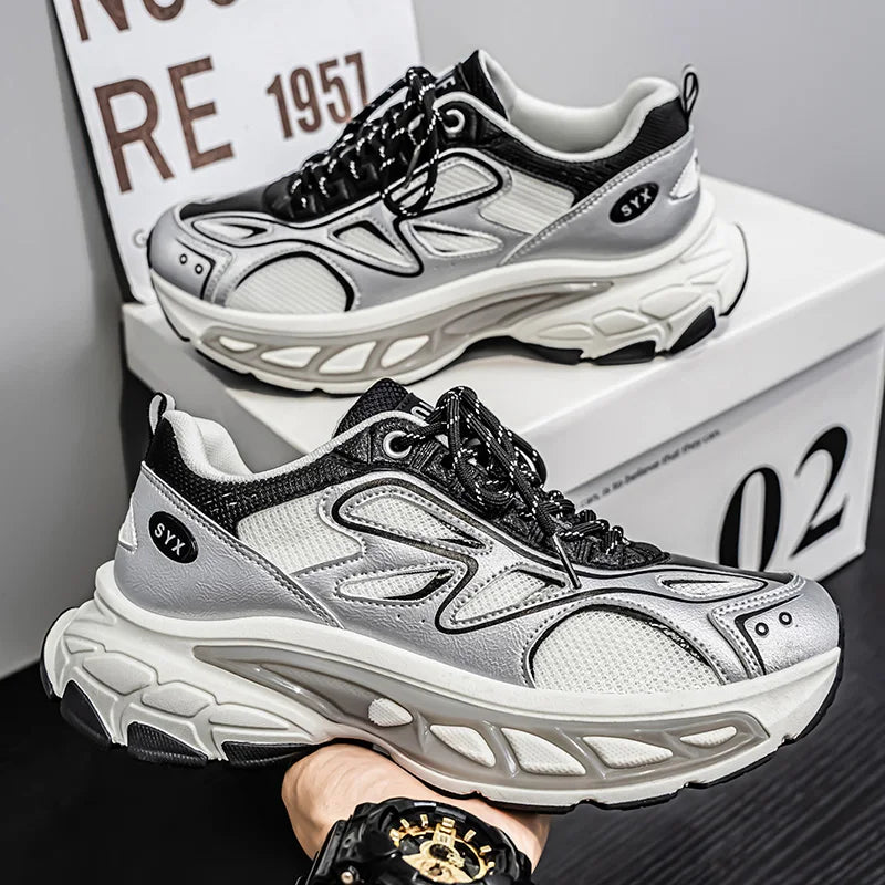 Shoes for Men Sports and Leisure Male Sneakers Winter Shoes for Men Men's Casual Platform Sports Shoes Fabric Loafers Ventilate - CheapSeasons