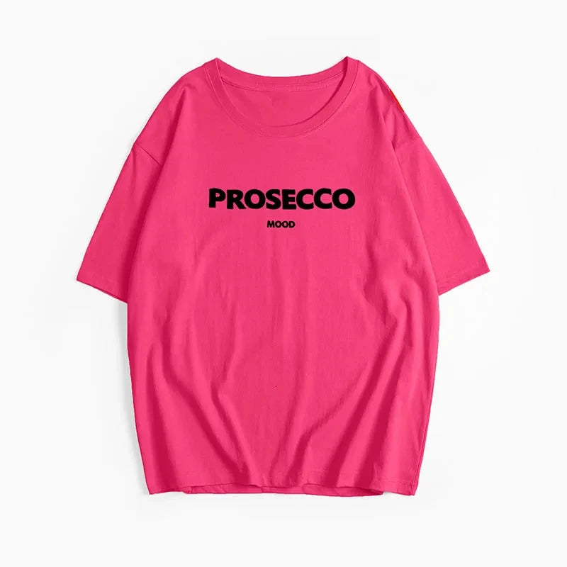 Prosecco Mood Premium Shirt – 100% Cotton & Oversized Look - CheapSeasons