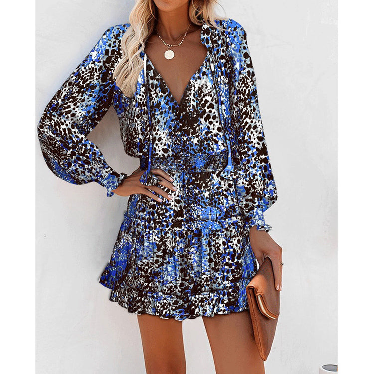 Brightly colored CheapSeasons dress with bold patterns, perfect for making a stylish statement at any occasion.