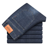 Pair of classic straight jeans by CheapSeasons featuring a timeless cut and comfortable fit, shown on a neutral background.