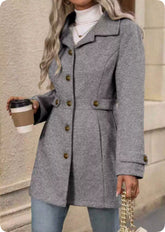 Elegant signature coat by CheapSeasons, showcasing timeless style with a tailored fit and classic design for versatile occasions.