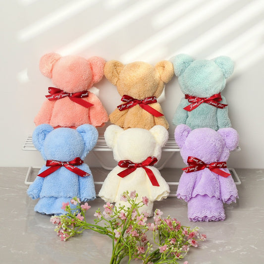 Little Bear Towel With Hand Gift Kindergarten Gift