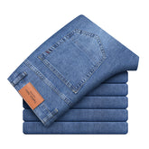 Premium straight jeans by CheapSeasons featuring a classic cut and comfortable fit, shown in a natural denim color.