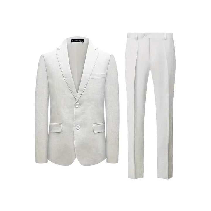 Slim-fit gala suit “Apricot Royale” – Your glamorous appearance - CheapSeasons