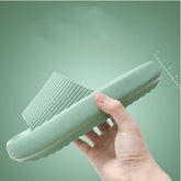 Comfortable CheapSeasons cloud slippers with non-slip soles and extra soft cushioning, ideal for indoor use.